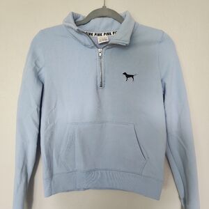 Pink cropped sweatshirt